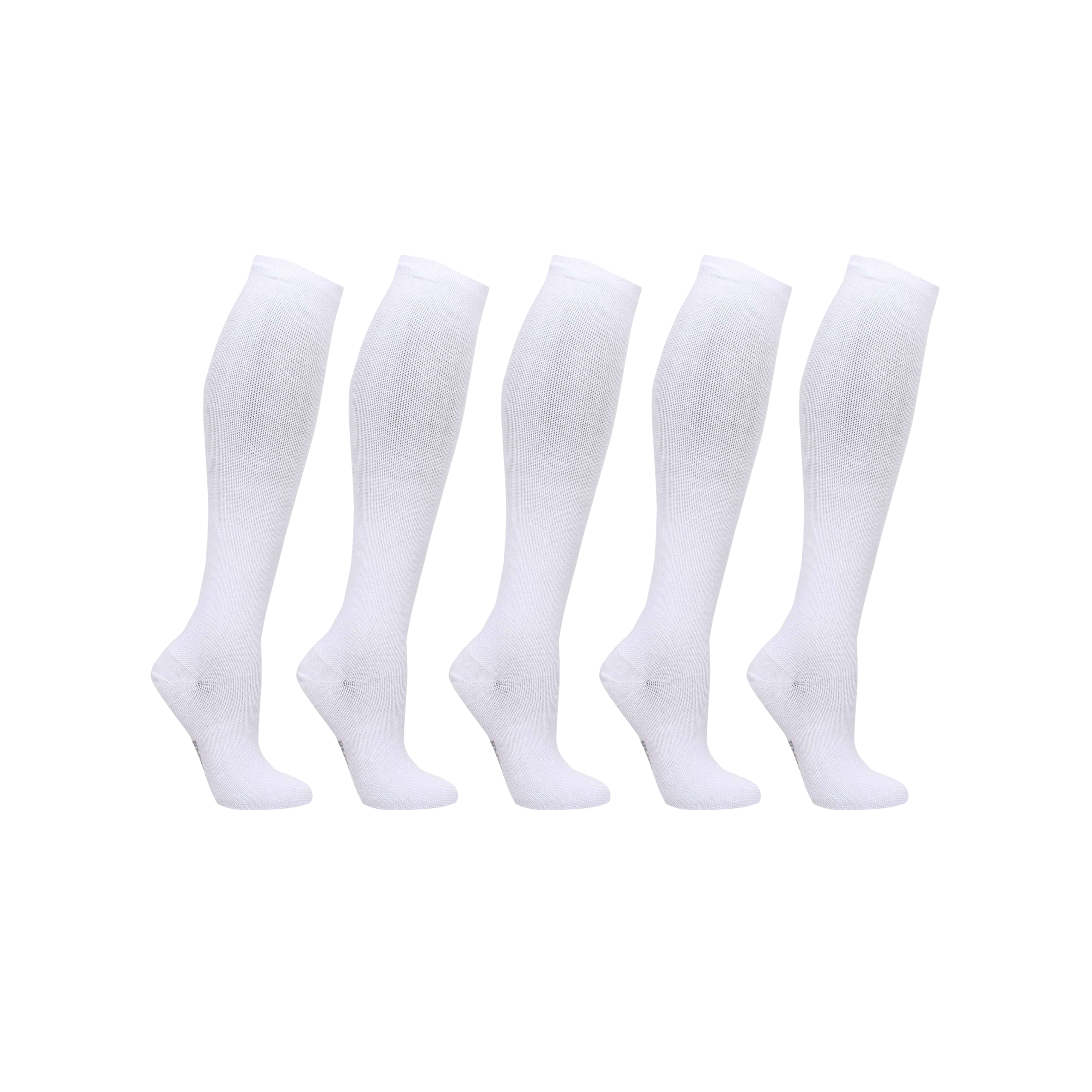 Hmble Wear Stödstrumpor 5-pack – Vit 16-18 mmHg