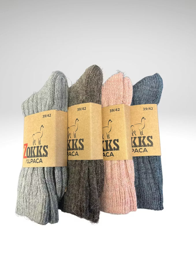 2054 Zokks Raggsocka Alpacka Ull 1-pack