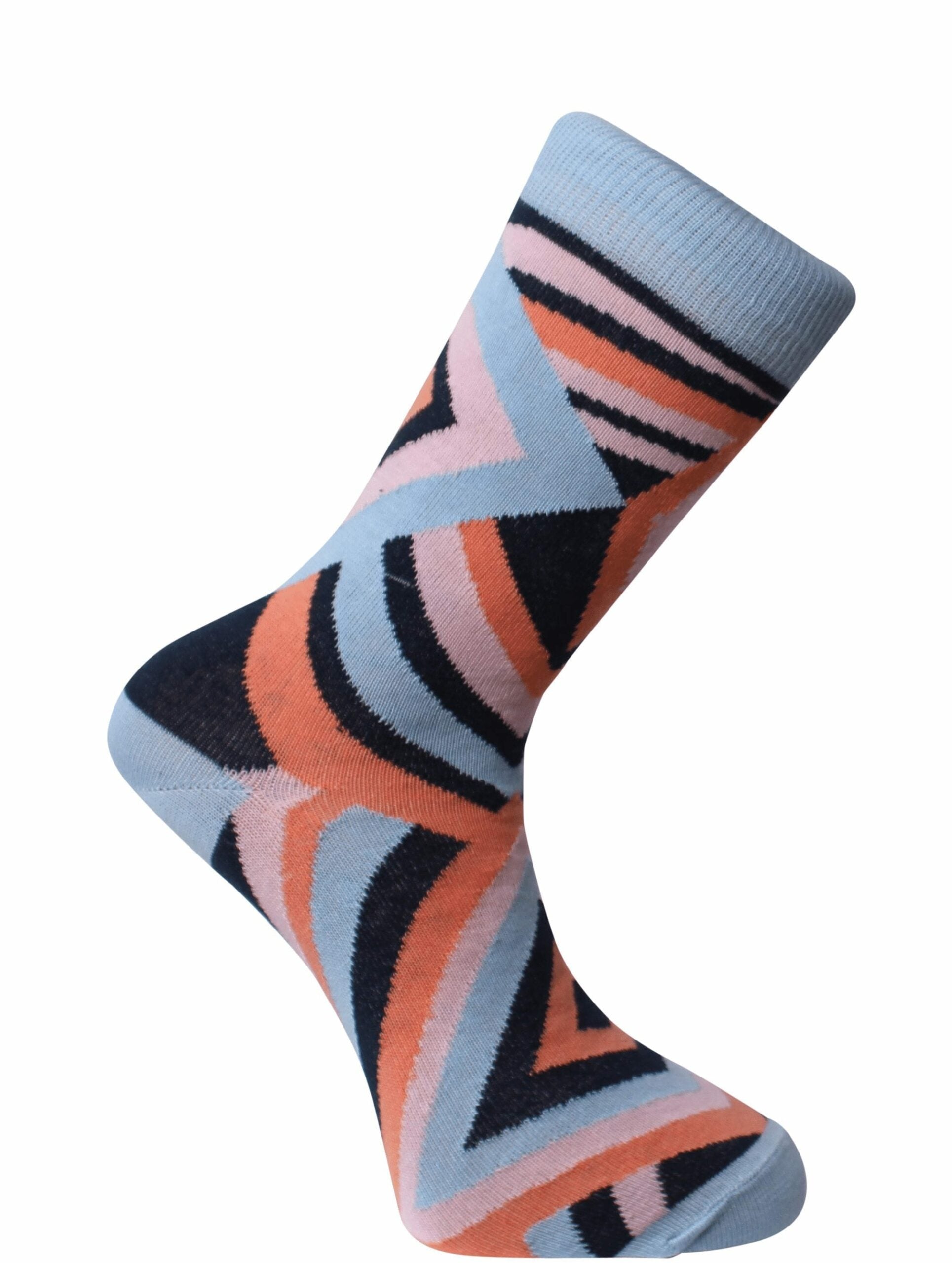 Diagonal Stripes Strumpa Herr